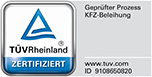 Logo TÜV Zertifikat