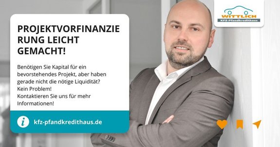 Newsbild Projektvorfinanzierung leicht gemacht! 