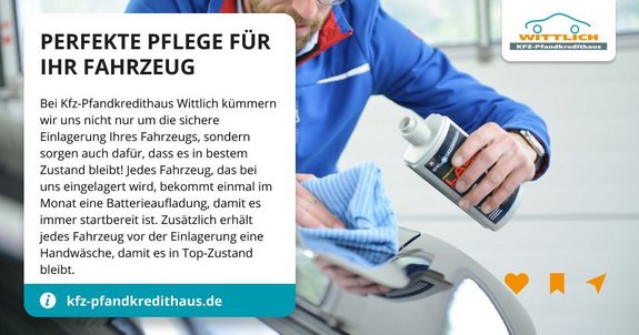 Newsbild Perfekte Pflege für Ihr Fahrzeug – Monatliche Batteriepflege und Handwäsche! 
