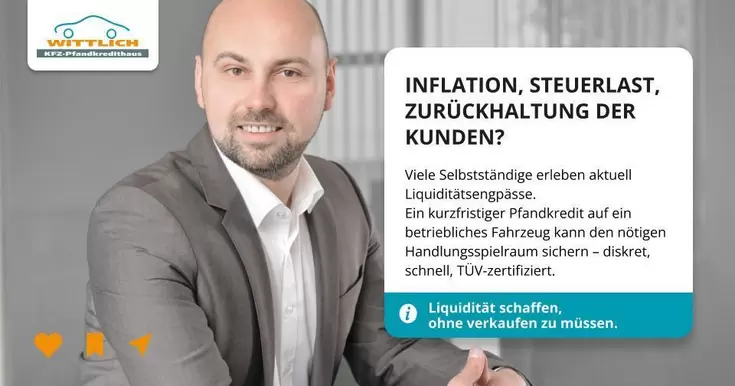 Newsbild Inflation, Steuerlast, Zurückhaltung der Kunden?