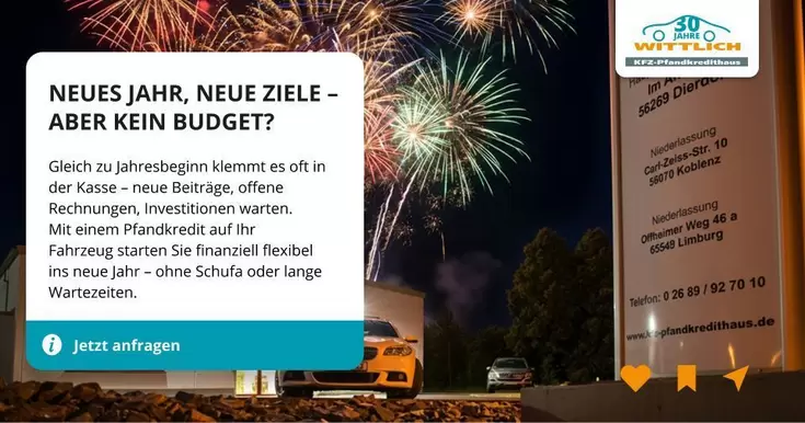 Newsbild Neues Jahr, neue Ziele – aber kein Budget?