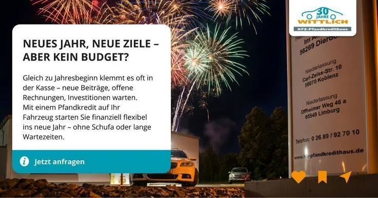 Newsbild Neues Jahr, neue Ziele – aber kein Budget?