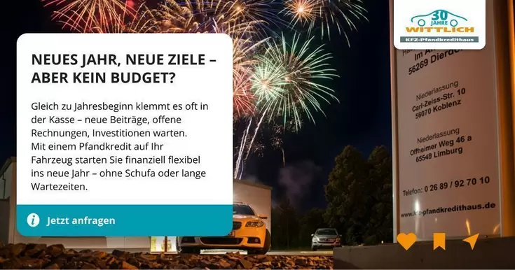 Newsbild Neues Jahr, neue Ziele – aber kein Budget?