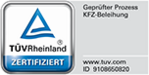 Logo TÜV Zertifikat
